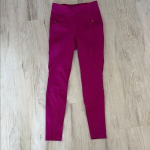 lululemon athletica Fuchsia Leggings